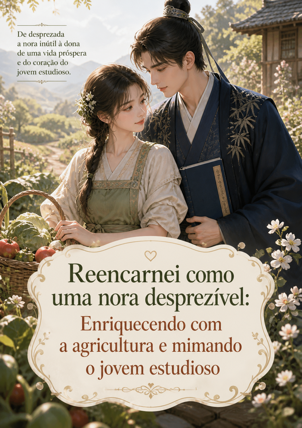 Reencarnei como uma nora desprezível: Enriquecendo com a agricultura e mimando o jovem estudioso