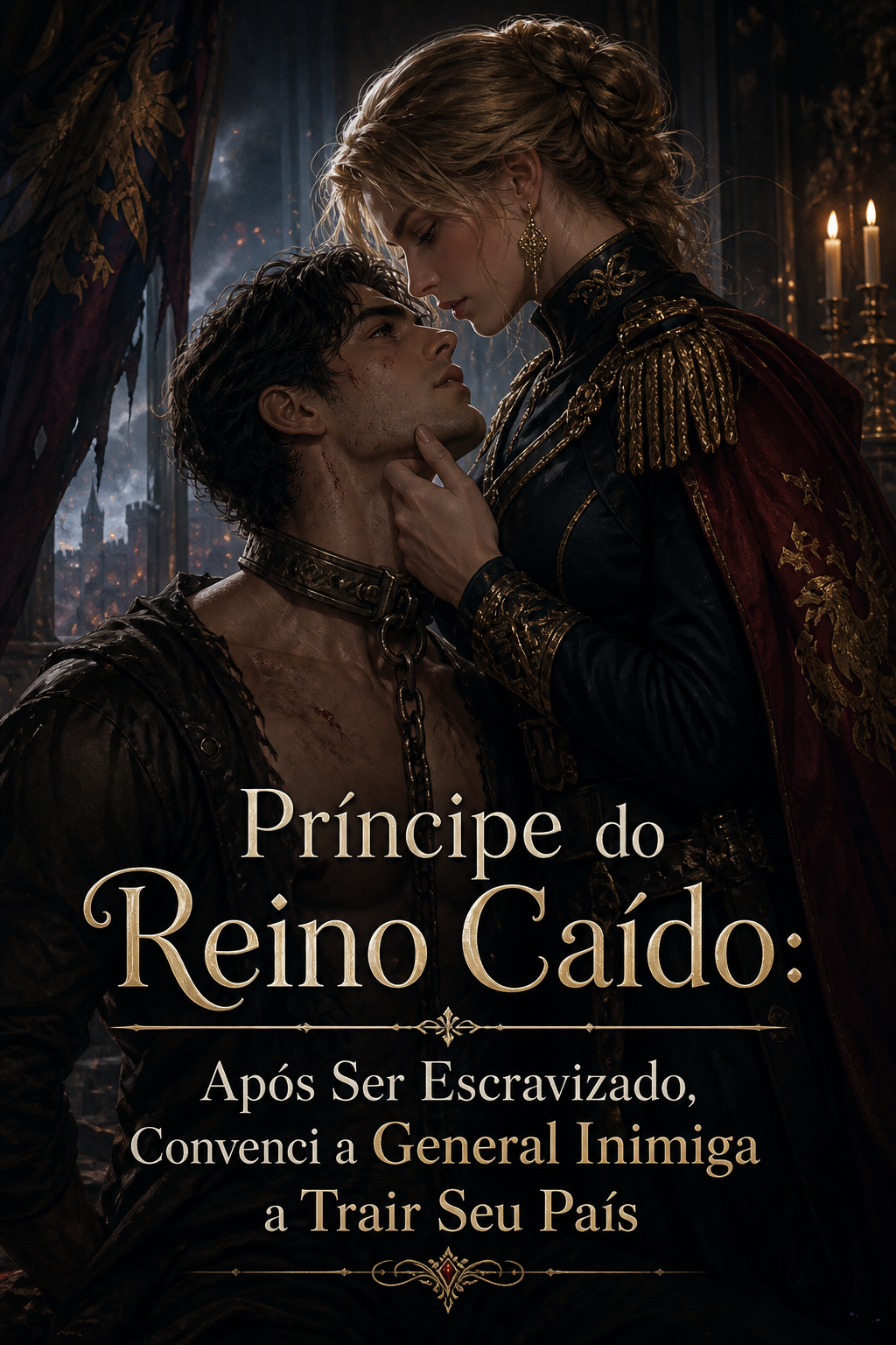 Príncipe do Reino Caído: Após Ser Escravizado, Convenci a General Inimiga a Trair Seu País